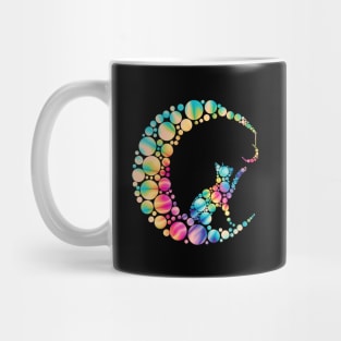 Happy International Dot Day September 15th Cat Polka Dot Mug